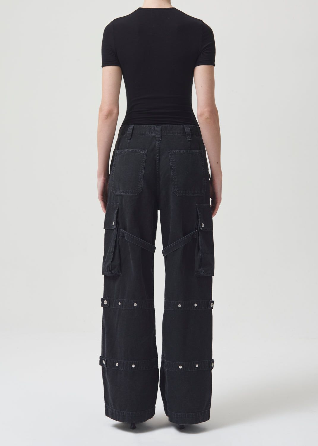 Vivian Strap Pant in Oil sold by Agolde product image thumbnail 2