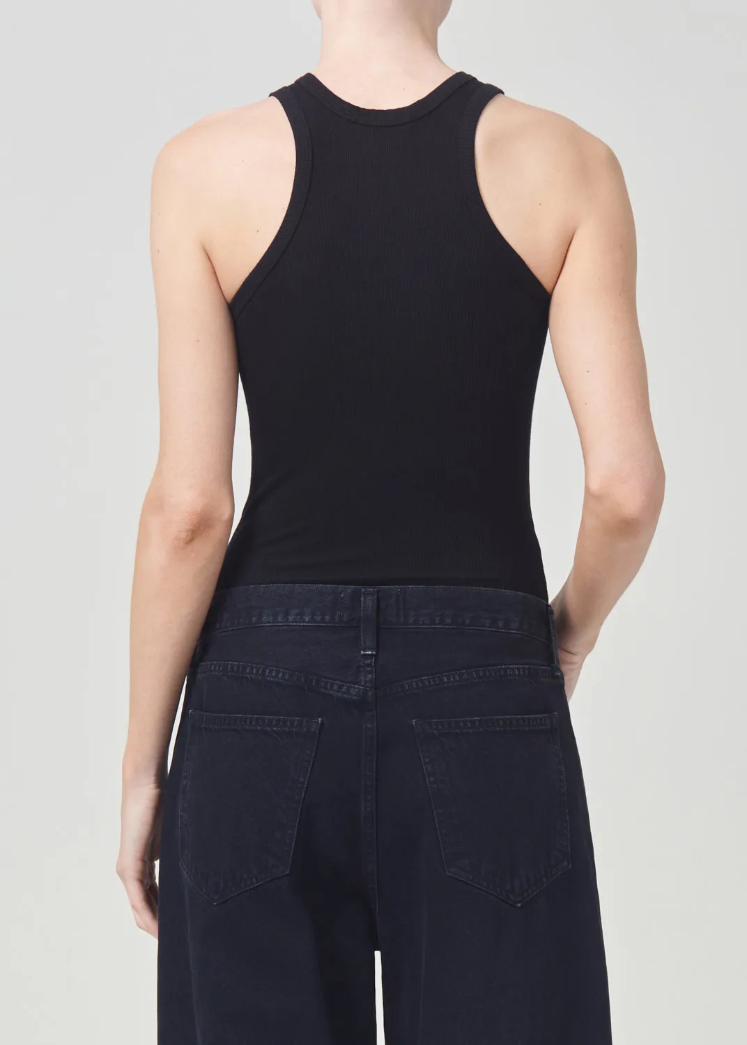 Maria Bodysuit in Black sold by Agolde product image thumbnail 3