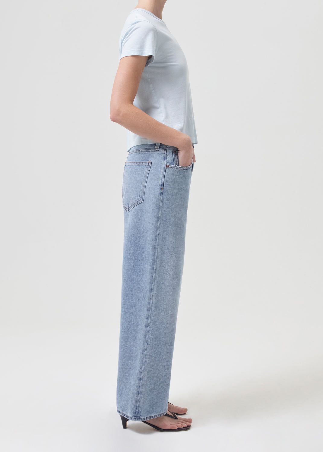 Drew Tee in Wolf Eye sold by Agolde product image thumbnail 3