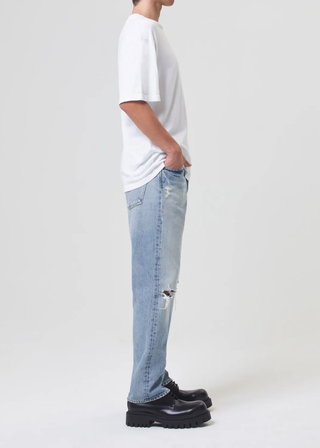 Sumner Tee in White sold by Agolde product image thumbnail 3