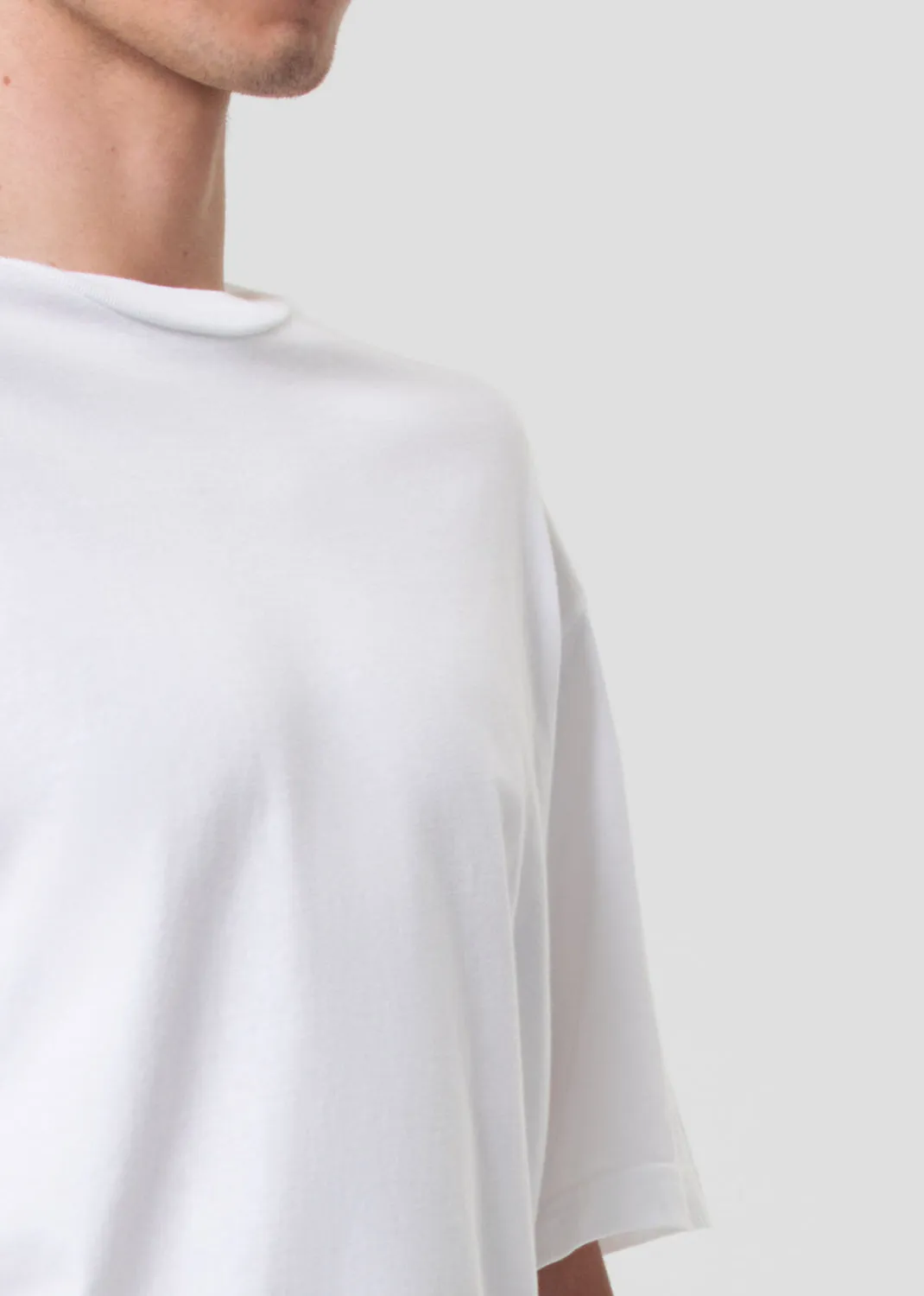 Sumner Tee in White sold by Agolde product image thumbnail 4