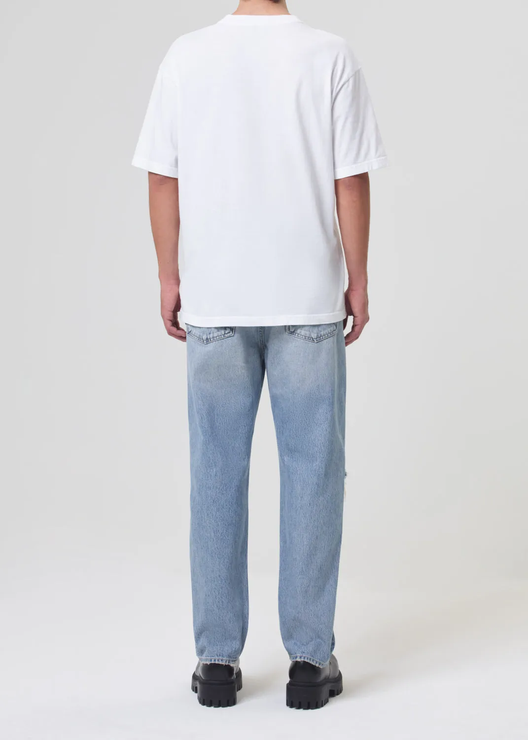 Sumner Tee in White sold by Agolde product image thumbnail 2
