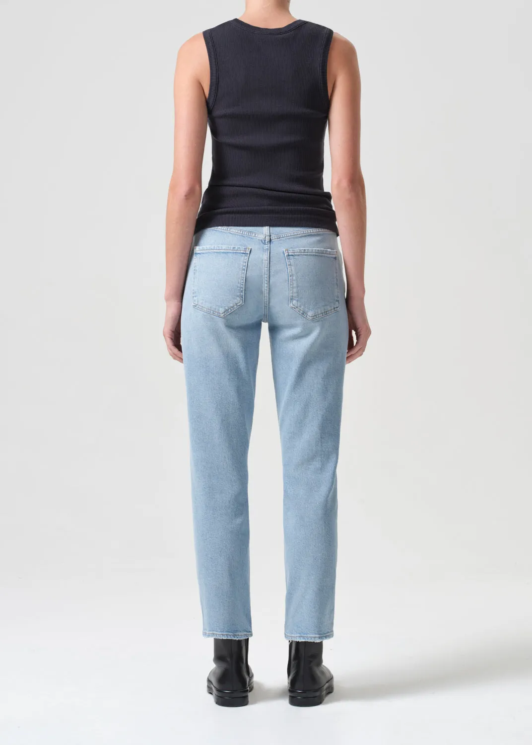 Riley Long High Rise Straight (Stretch) in Issue sold by Agolde product image thumbnail 2