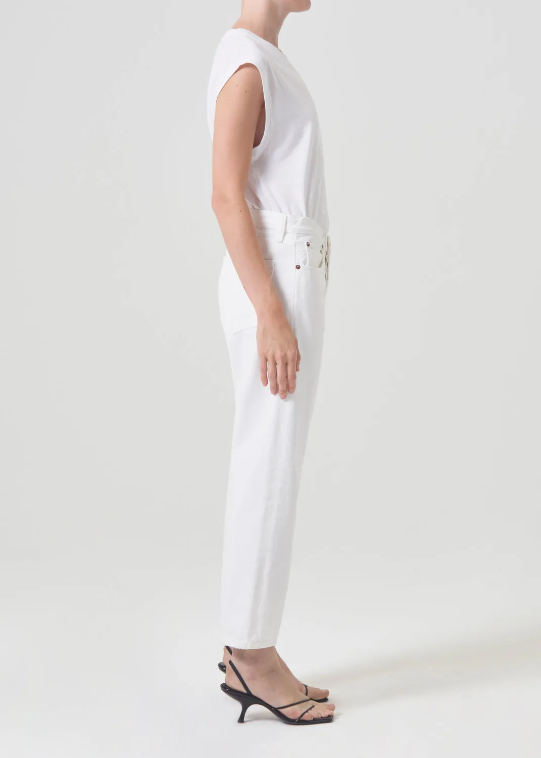 Parker Jean in Milkshake sold by Agolde product image thumbnail 3
