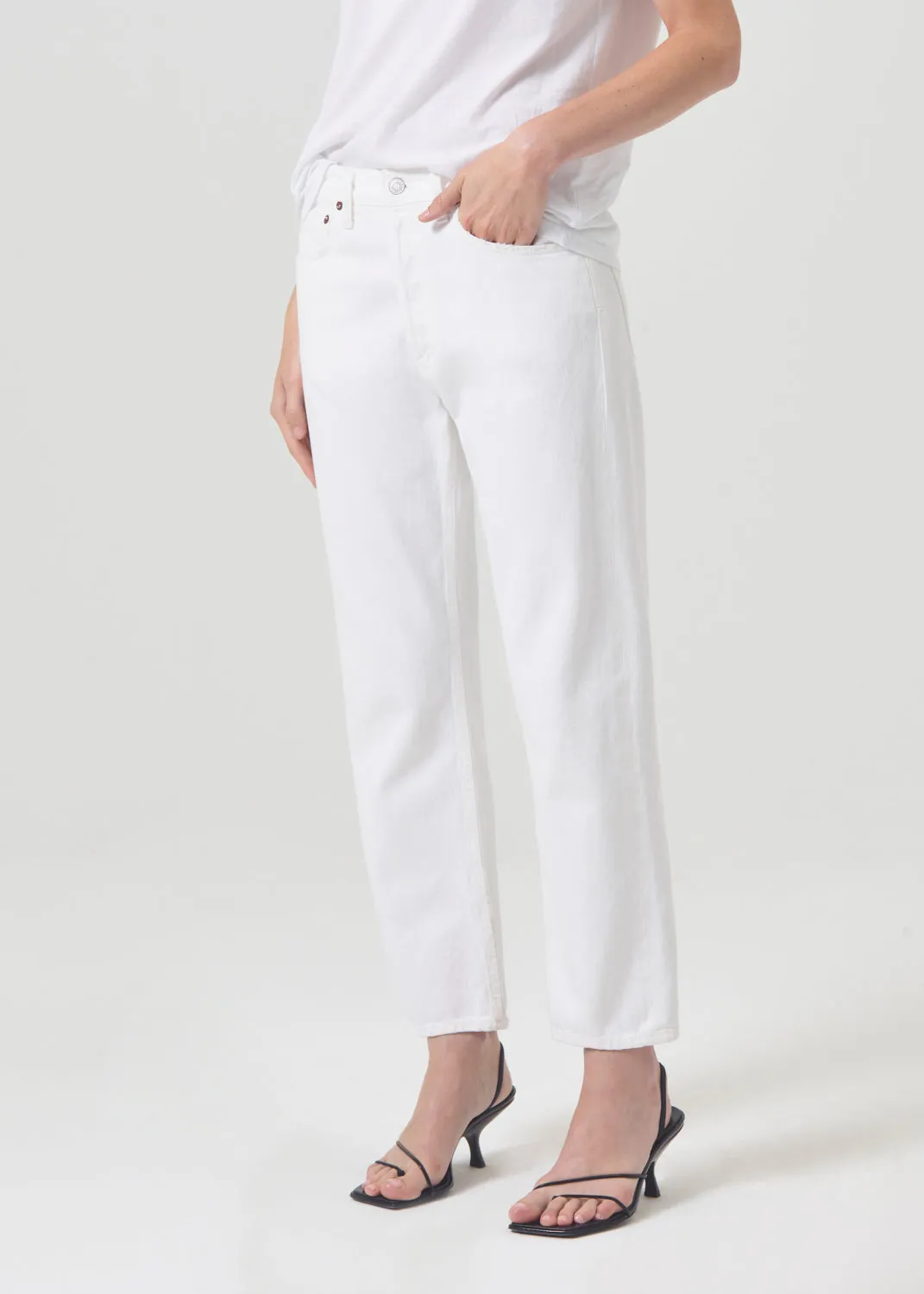 Parker Jean in Milkshake sold by Agolde product image thumbnail 4