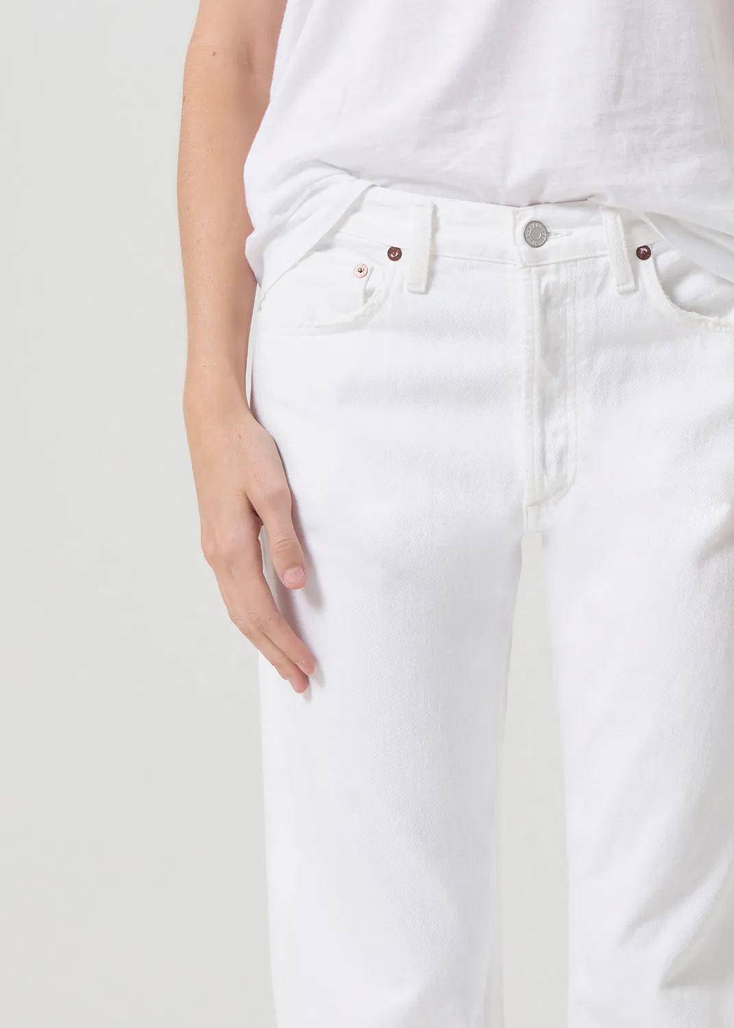 Parker Jean in Milkshake sold by Agolde product image thumbnail 5