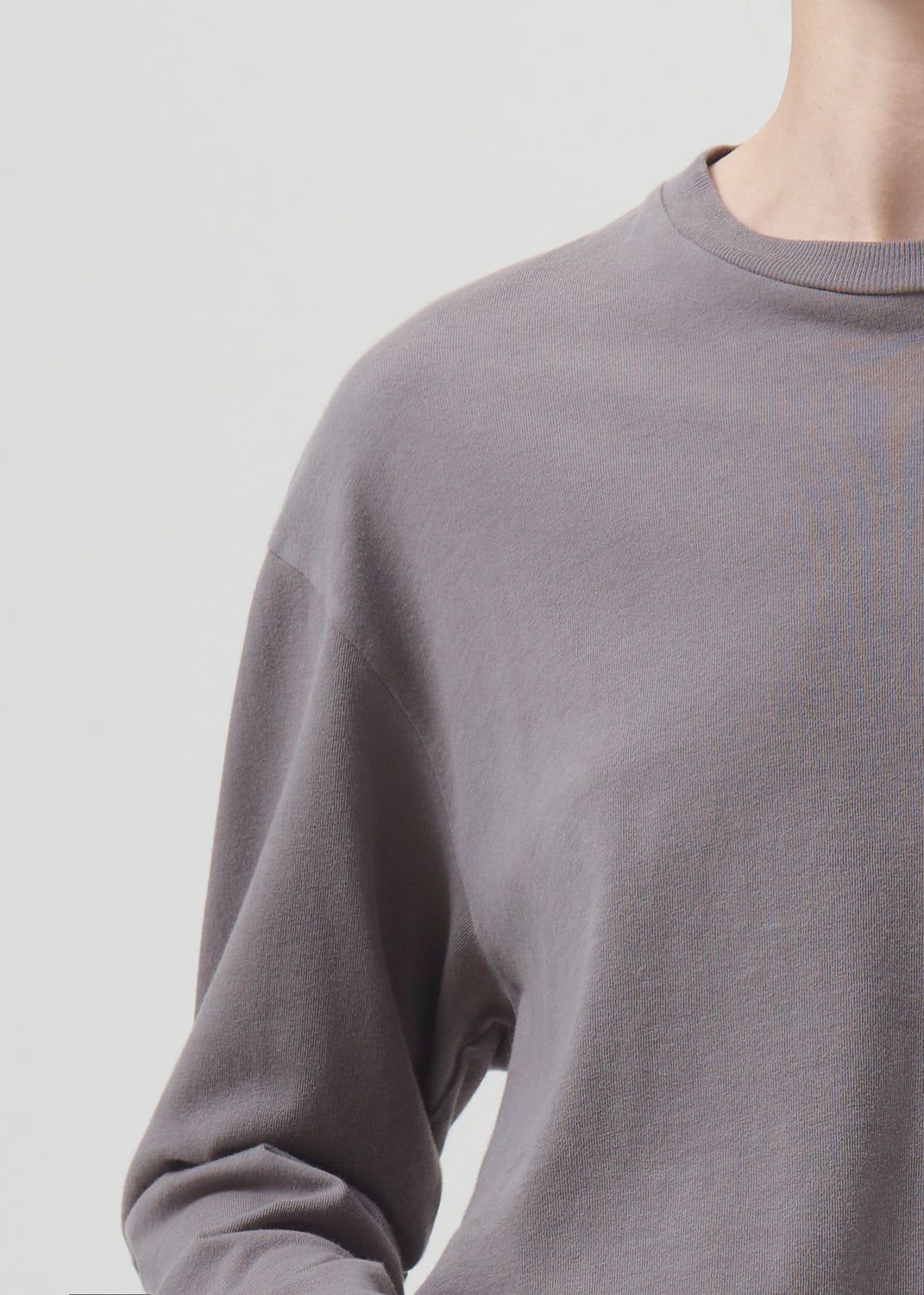 Mason Crop Tee in Owl sold by Agolde product image thumbnail 5