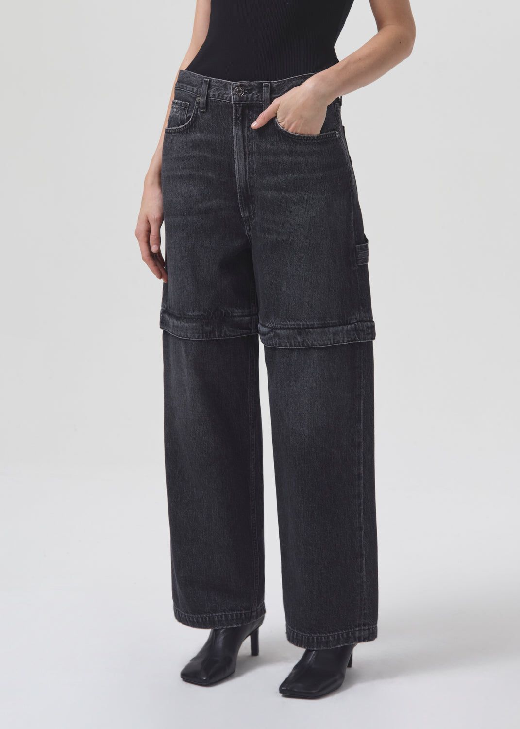 Risha Zip Utility in Sin sold by Agolde product image thumbnail 4