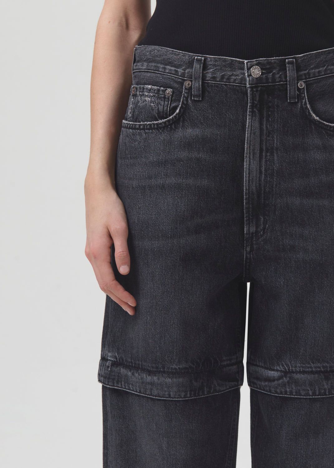 Risha Zip Utility in Sin sold by Agolde product image thumbnail 5