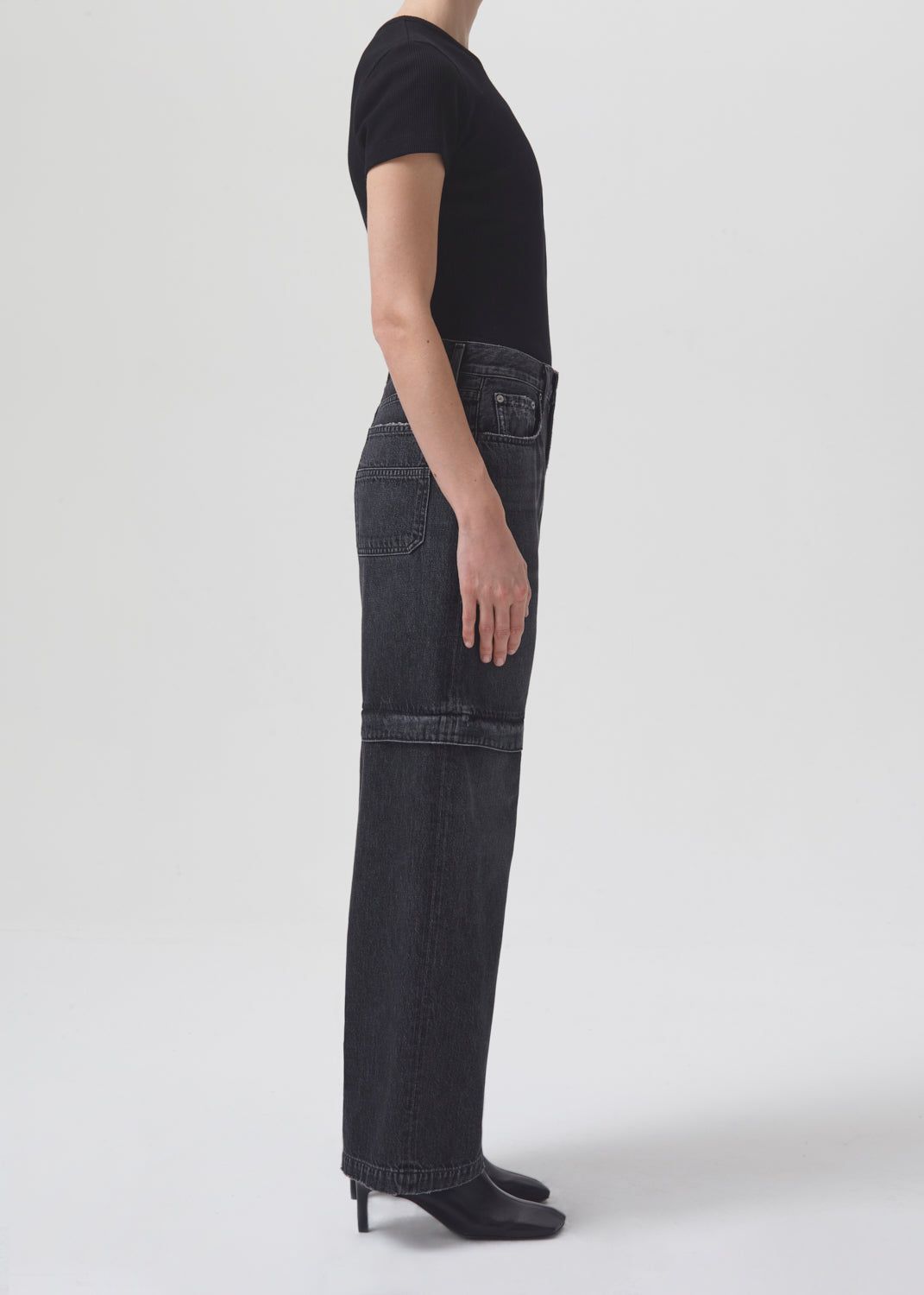 Risha Zip Utility in Sin sold by Agolde product image thumbnail 3