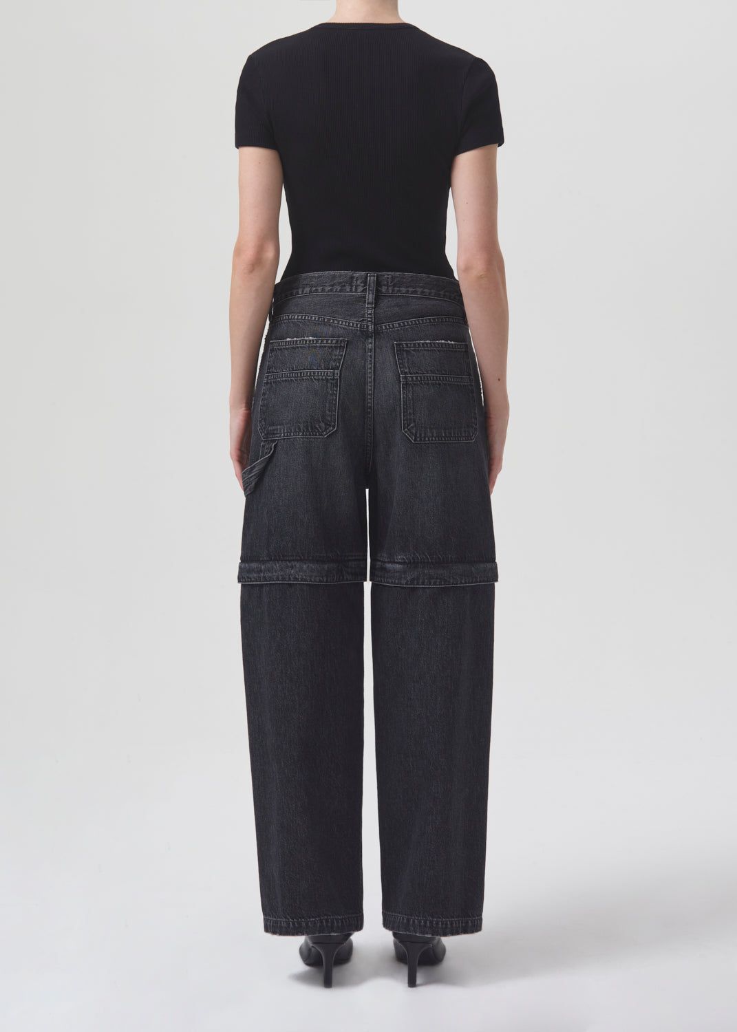 Risha Zip Utility in Sin sold by Agolde product image thumbnail 2