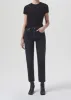 Riley High Rise Straight Crop (STRETCH) in Panoramic sold by Agolde