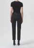 Riley High Rise Straight Crop (STRETCH) in Panoramic sold by Agolde