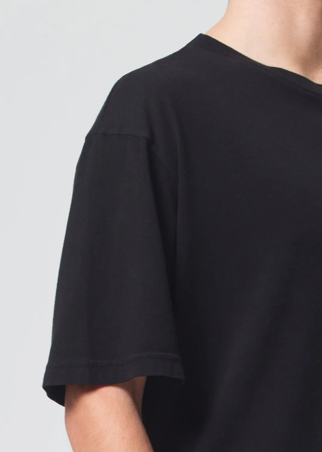 Sumner Tee in Black sold by Agolde product image thumbnail 4