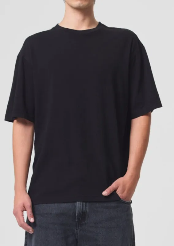 Sumner Tee in Black sold by Agolde