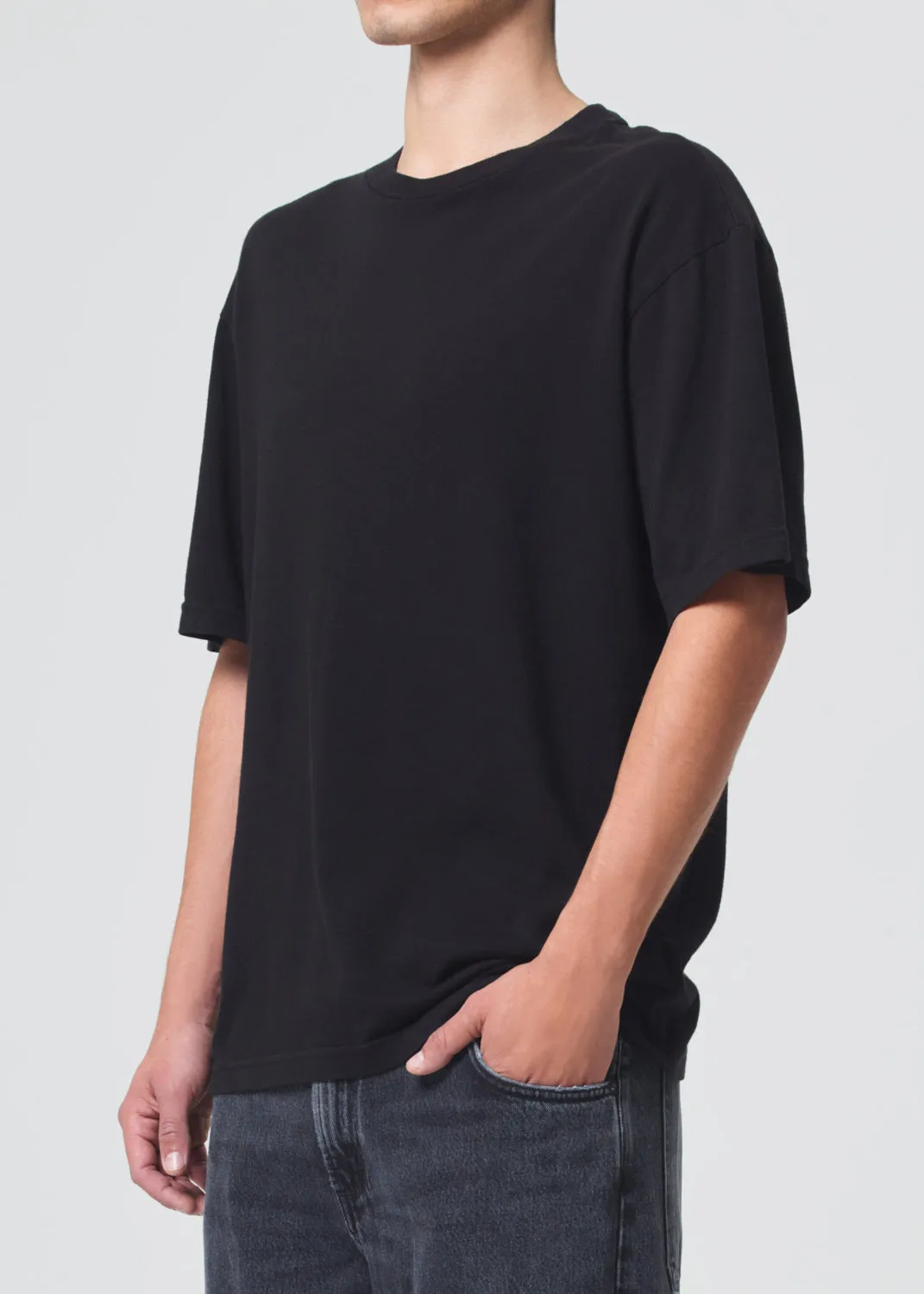 Sumner Tee in Black sold by Agolde product image thumbnail 5