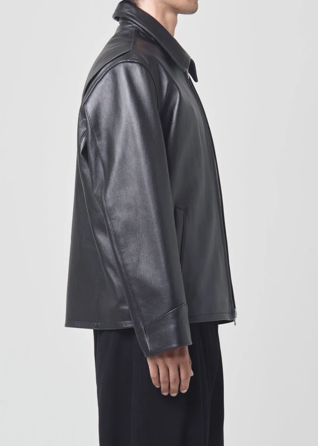 Chadwick Jacket in Black sold by Agolde product image thumbnail 4