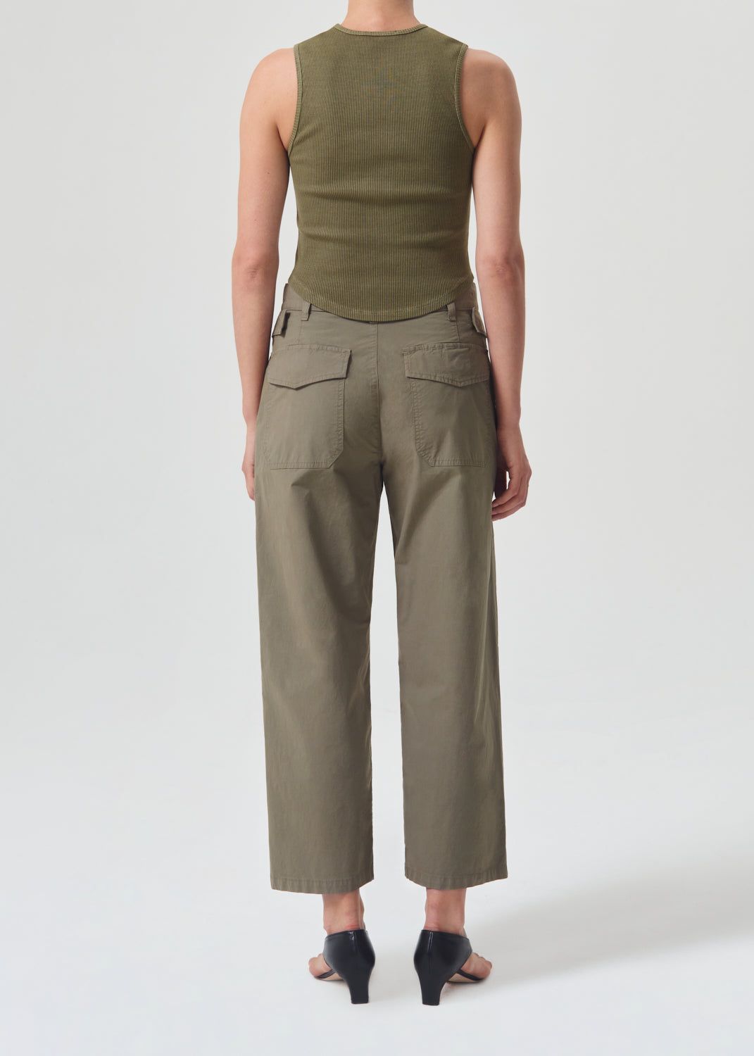 Daria Utility Pant in Duffle sold by Agolde product image thumbnail 2