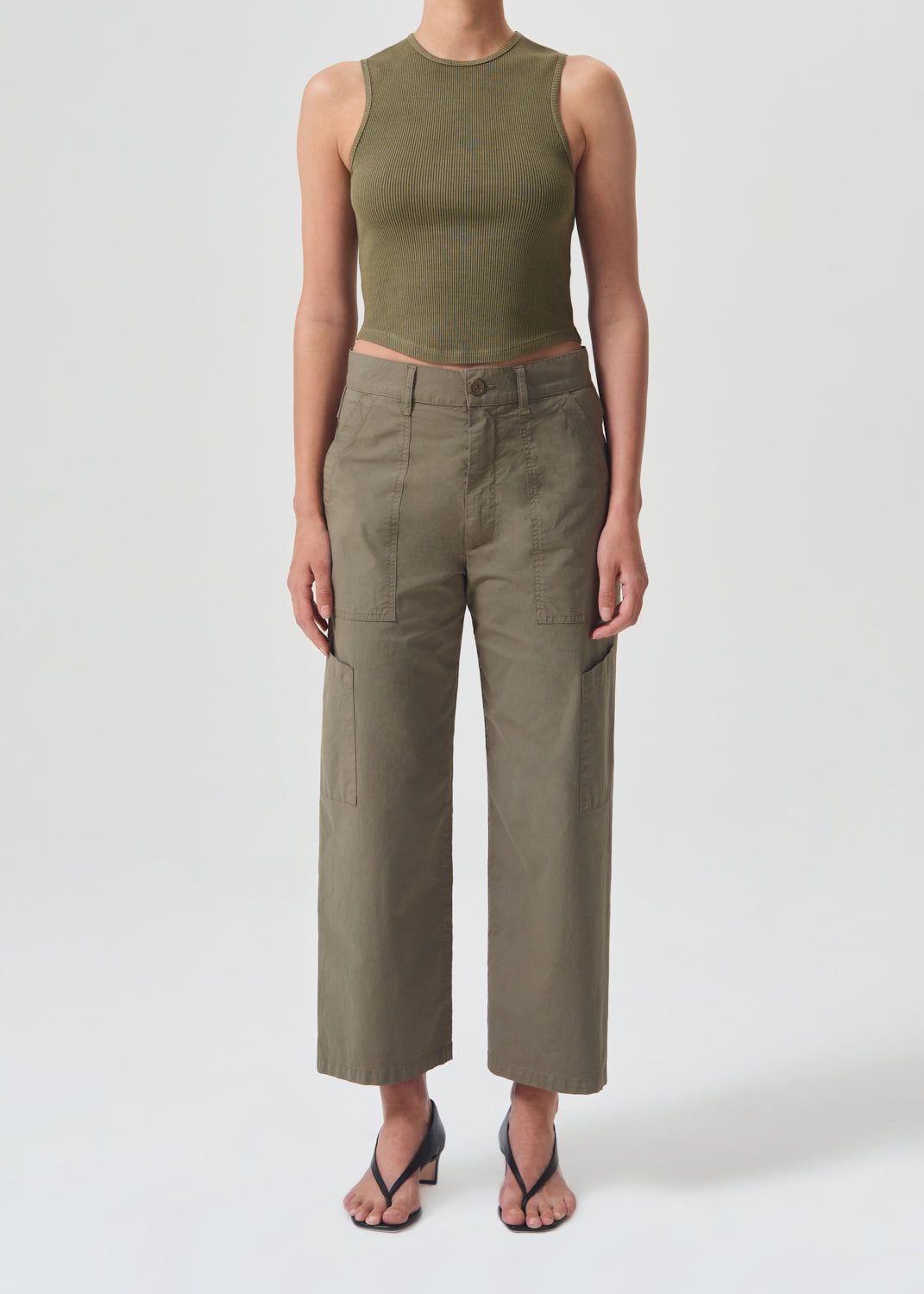 Daria Utility Pant in Duffle sold by Agolde