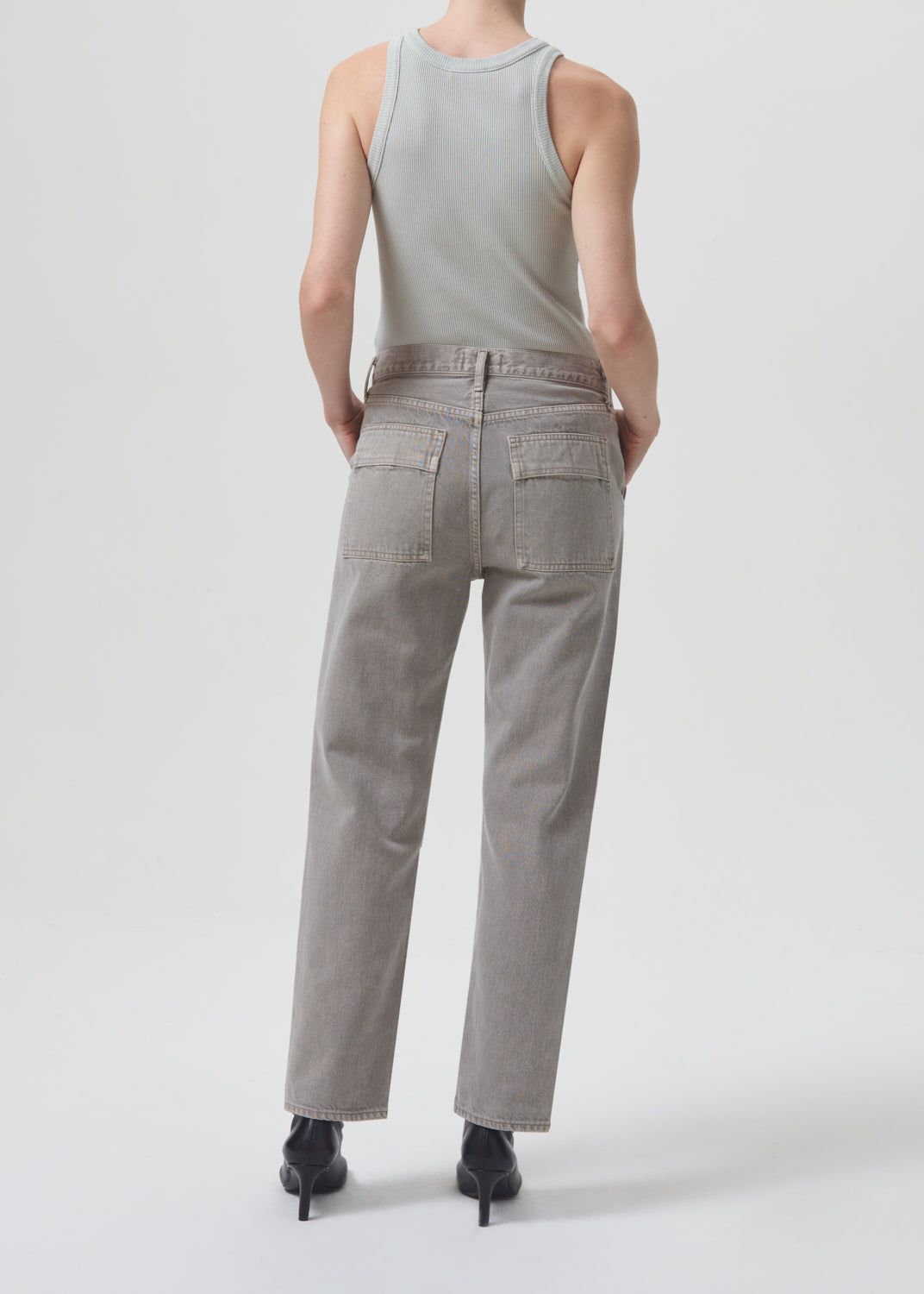 Bailey Tank in Mist sold by Agolde product image thumbnail 2