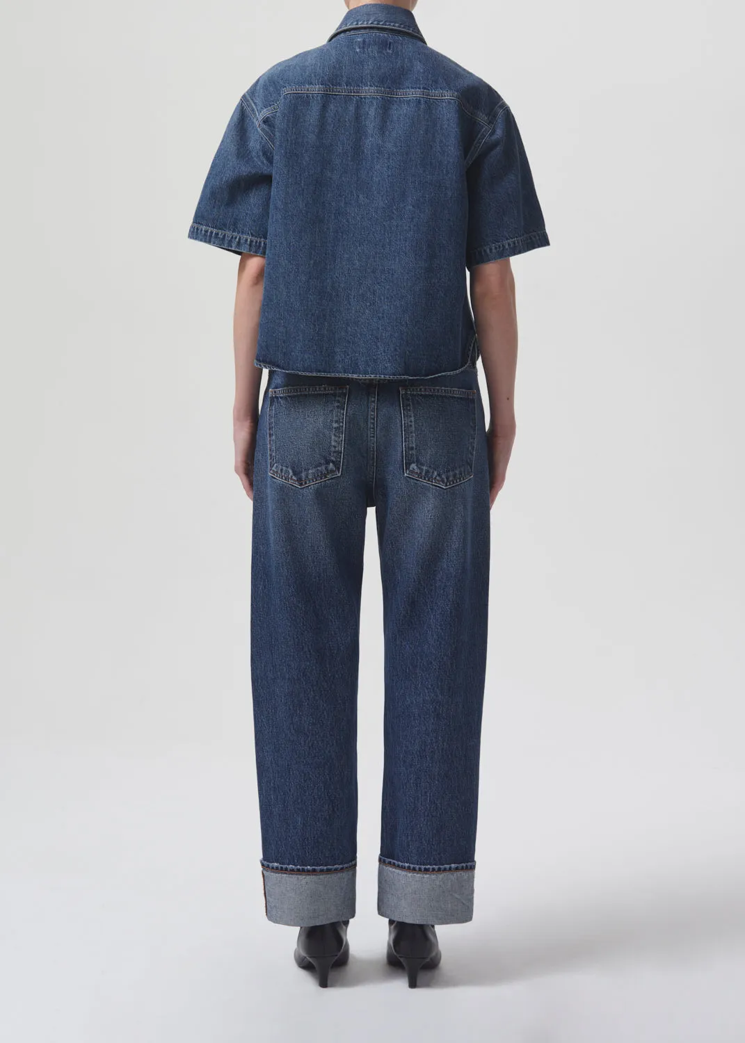 Fran Low Slung Straight in Control sold by Agolde product image thumbnail 2