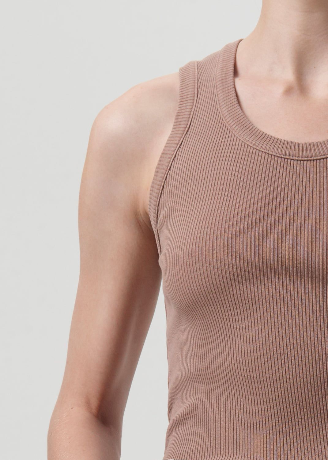 Poppy Tank in Truffle sold by Agolde product image thumbnail 5