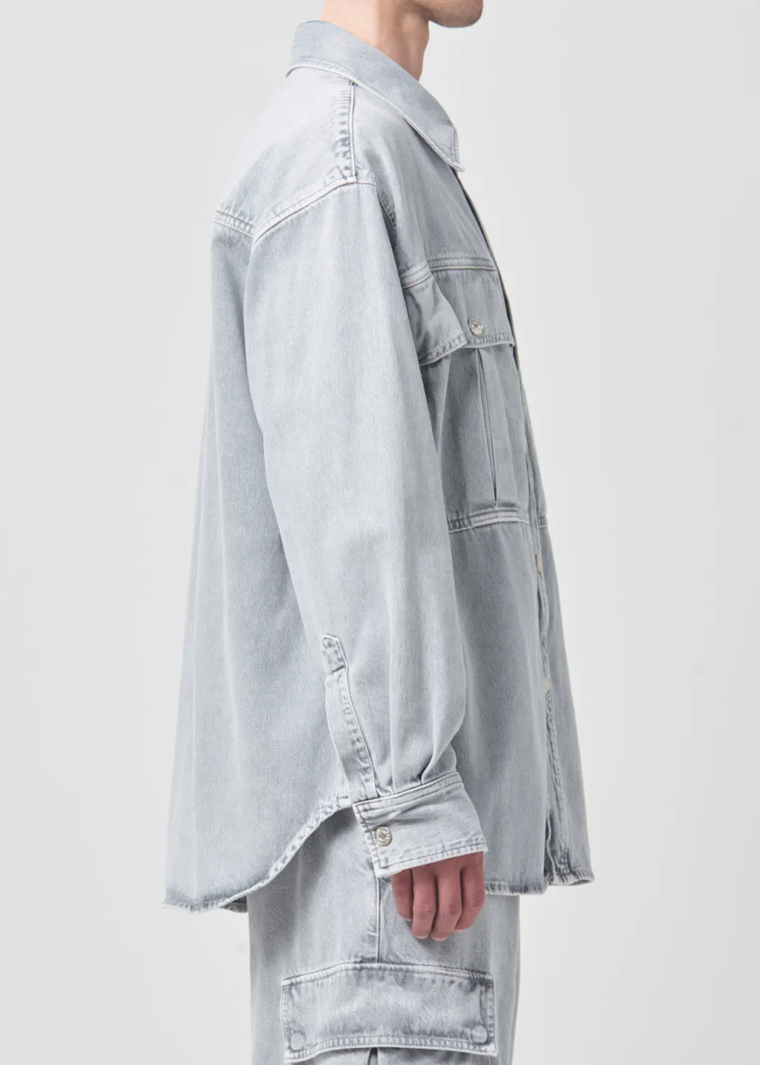 Axel Shirt in Tonic sold by Agolde product image thumbnail 3