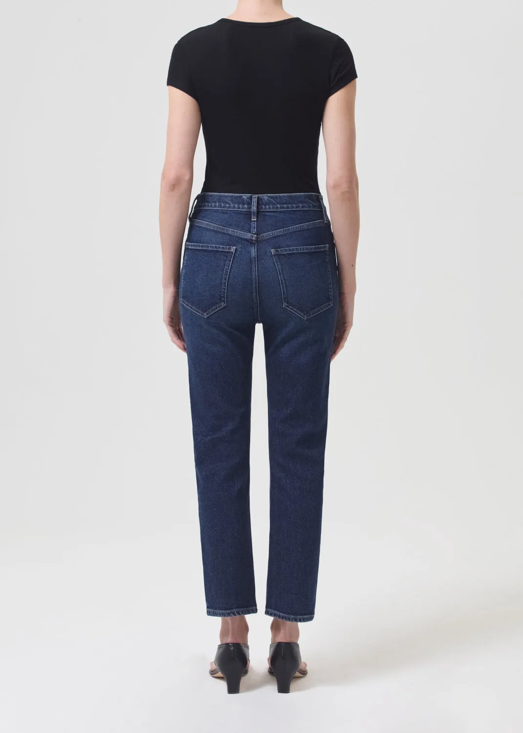 Riley High Rise Straight Crop (Stretch) in Divided sold by Agolde product image thumbnail 2