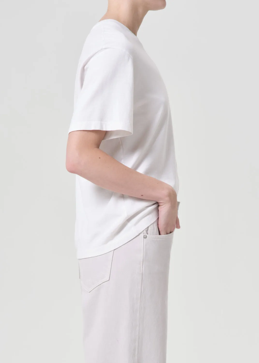 Jay T Shirt in Wired sold by Agolde product image thumbnail 3