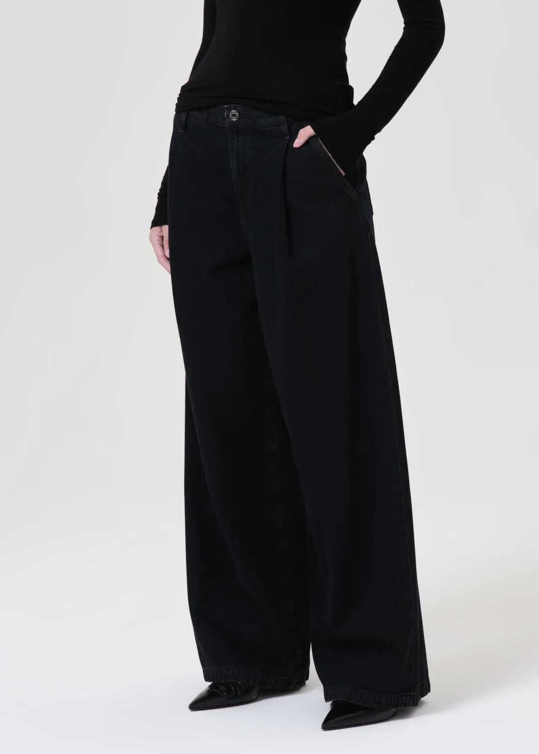 Ellis Trouser in Crushed sold by Agolde product image thumbnail 4