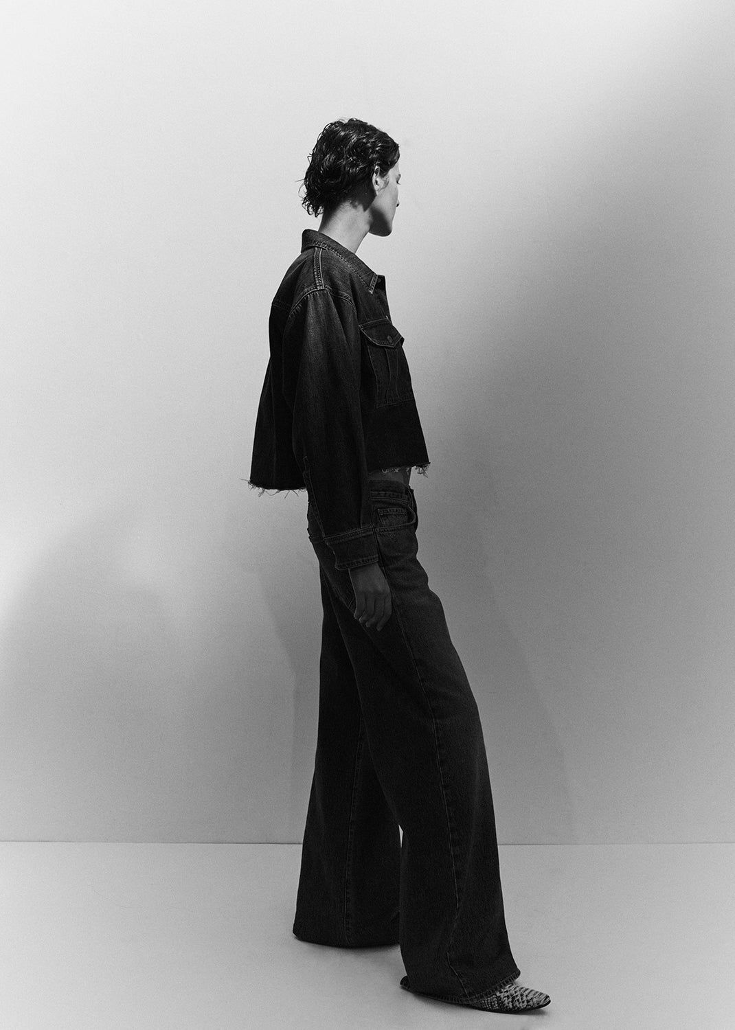 Nyx Denim Shirt in Pathway sold by Agolde product image thumbnail 2