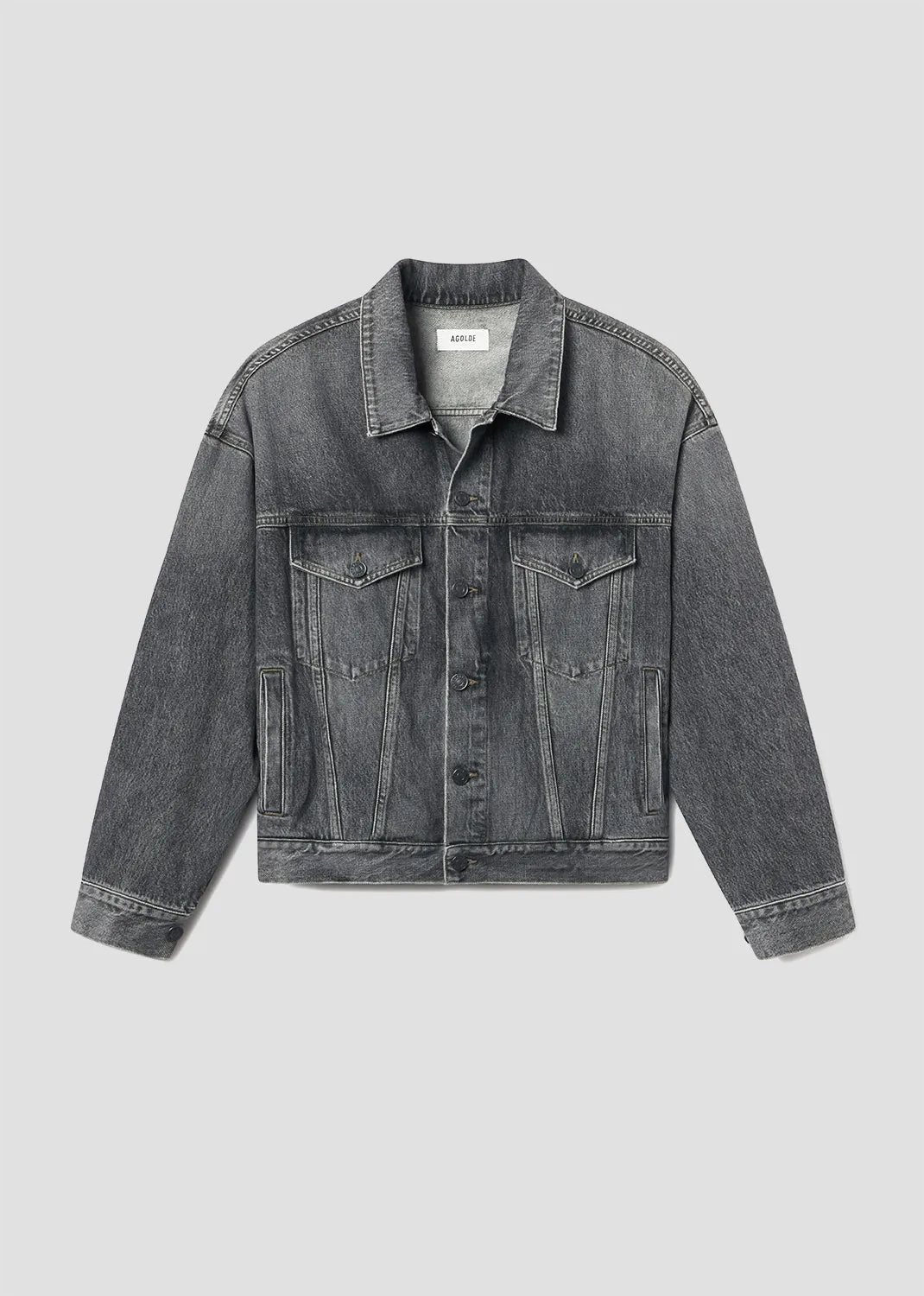 Stefano Jean Jacket in Fresh sold by Agolde product image thumbnail 2
