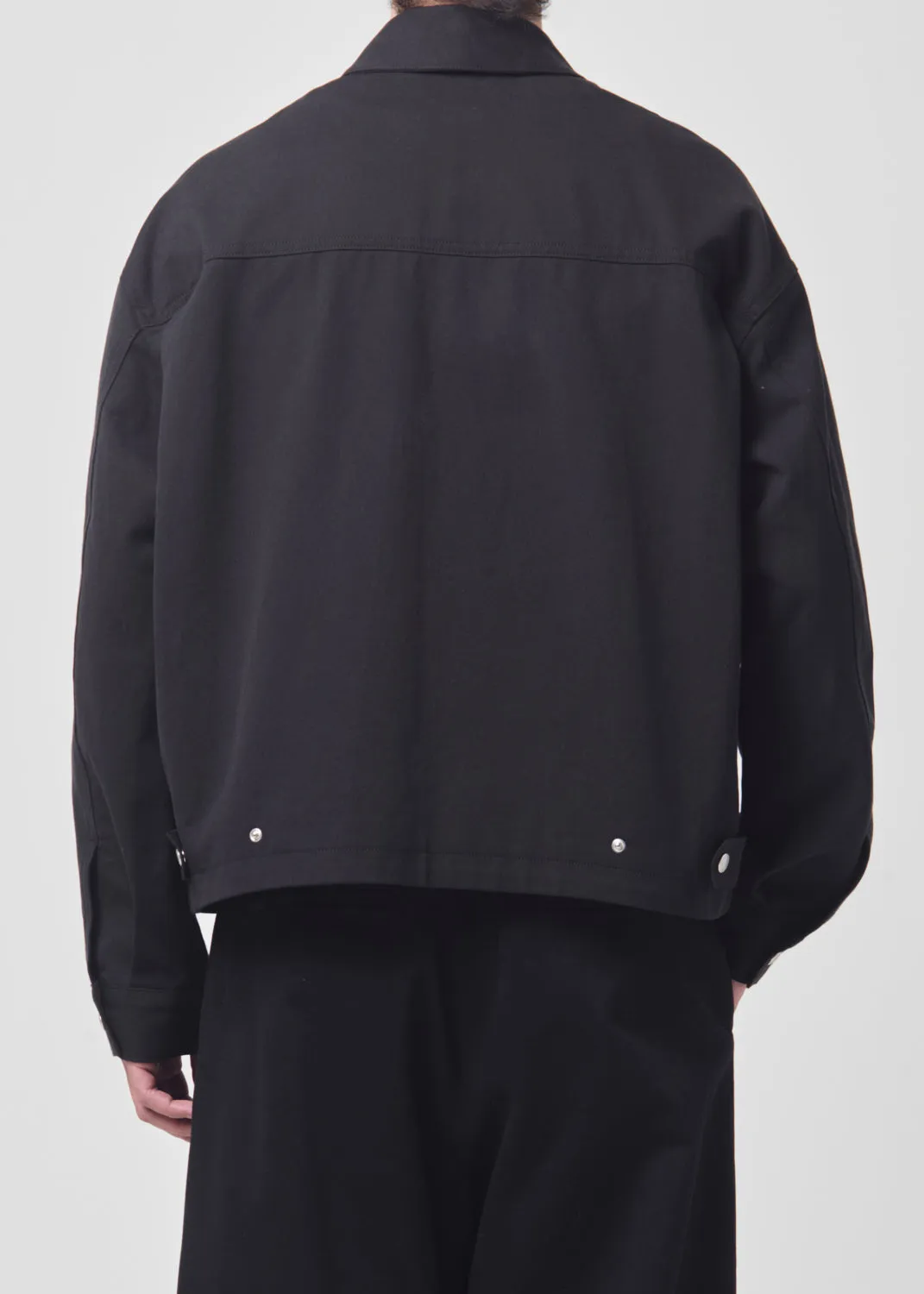 Saville Jacket in Black sold by Agolde product image thumbnail 4