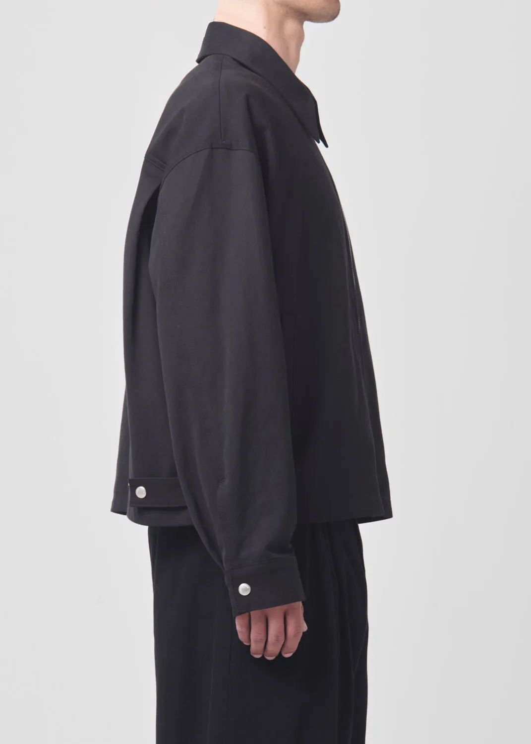 Saville Jacket in Black sold by Agolde product image thumbnail 3