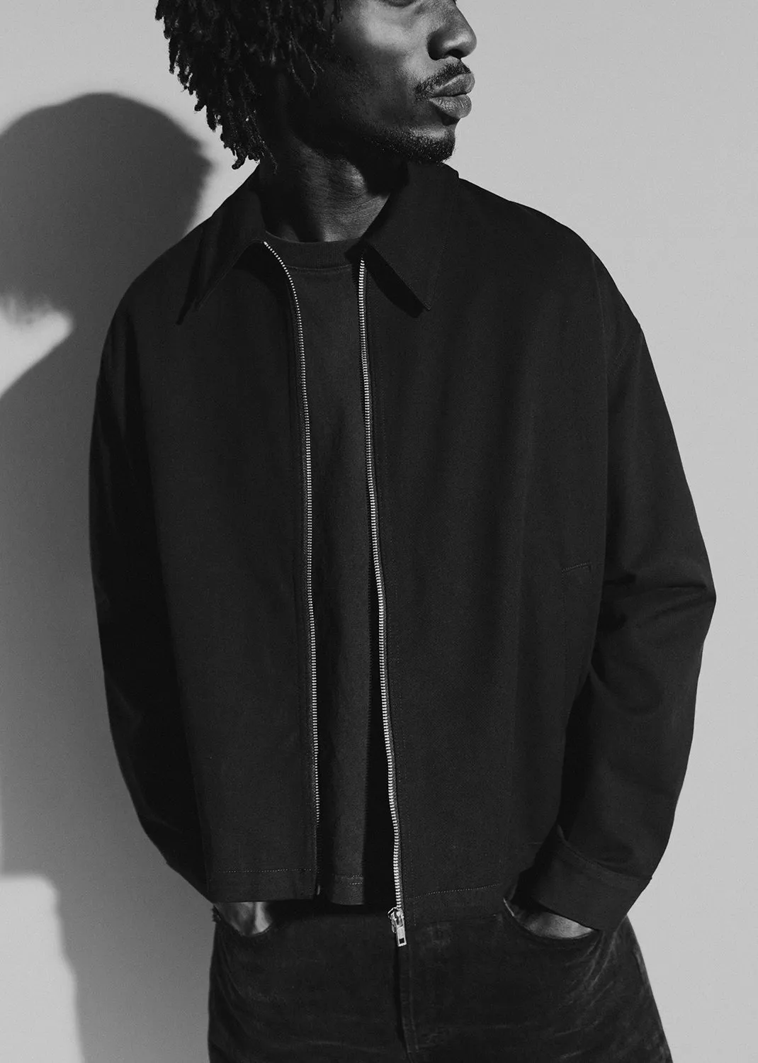 Saville Jacket in Black sold by Agolde