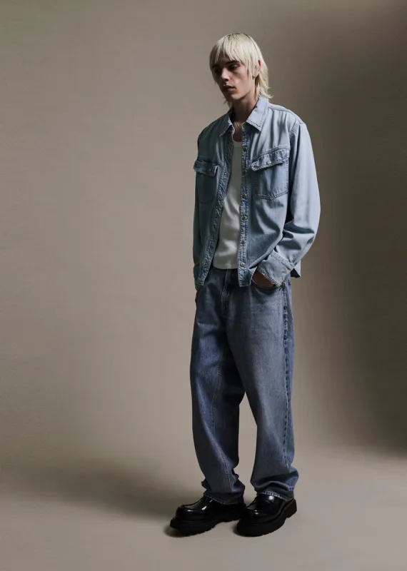 Lucian Shirt in Collins sold by Agolde