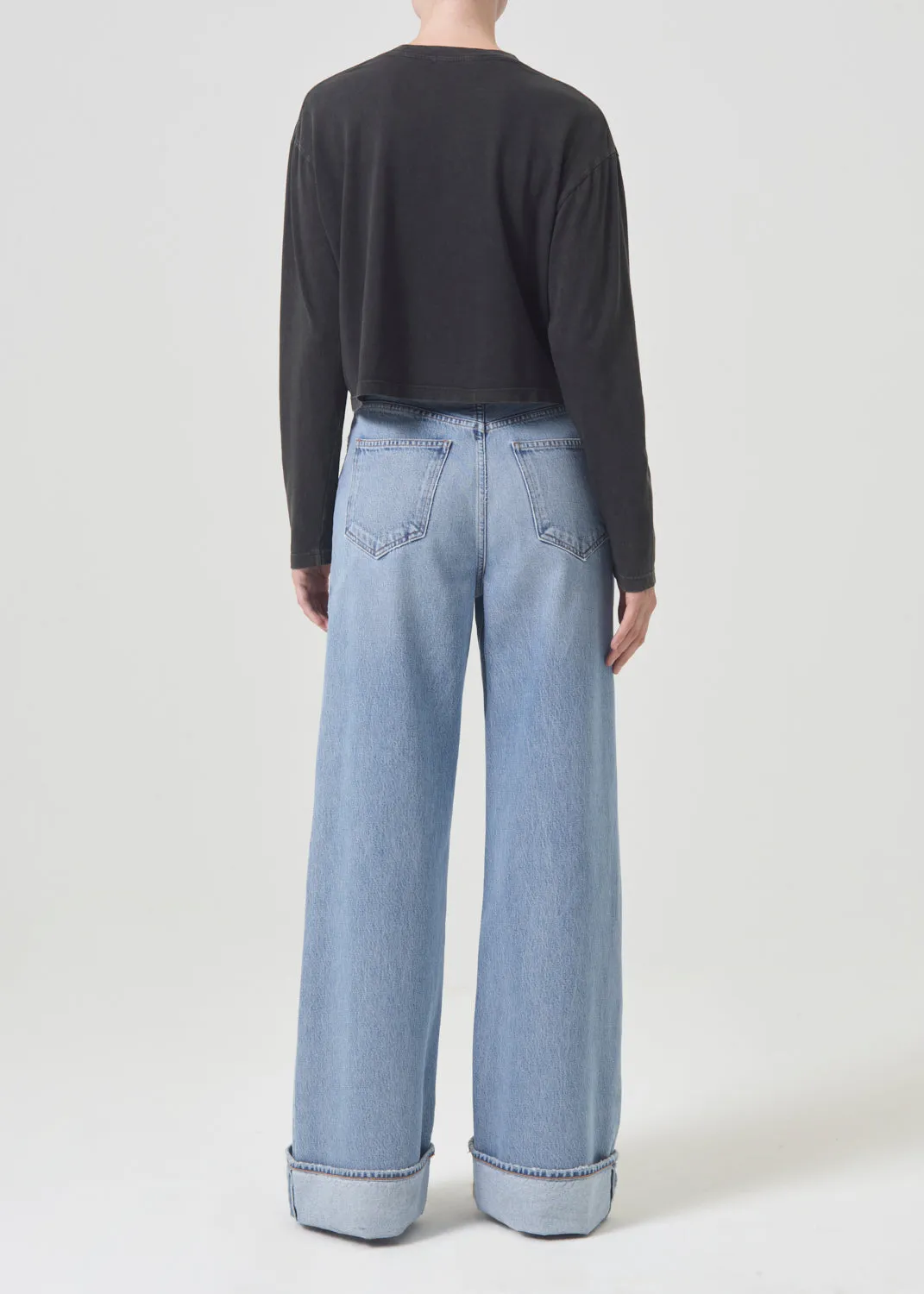 Mason Crop Tee in Fracture sold by Agolde product image thumbnail 3