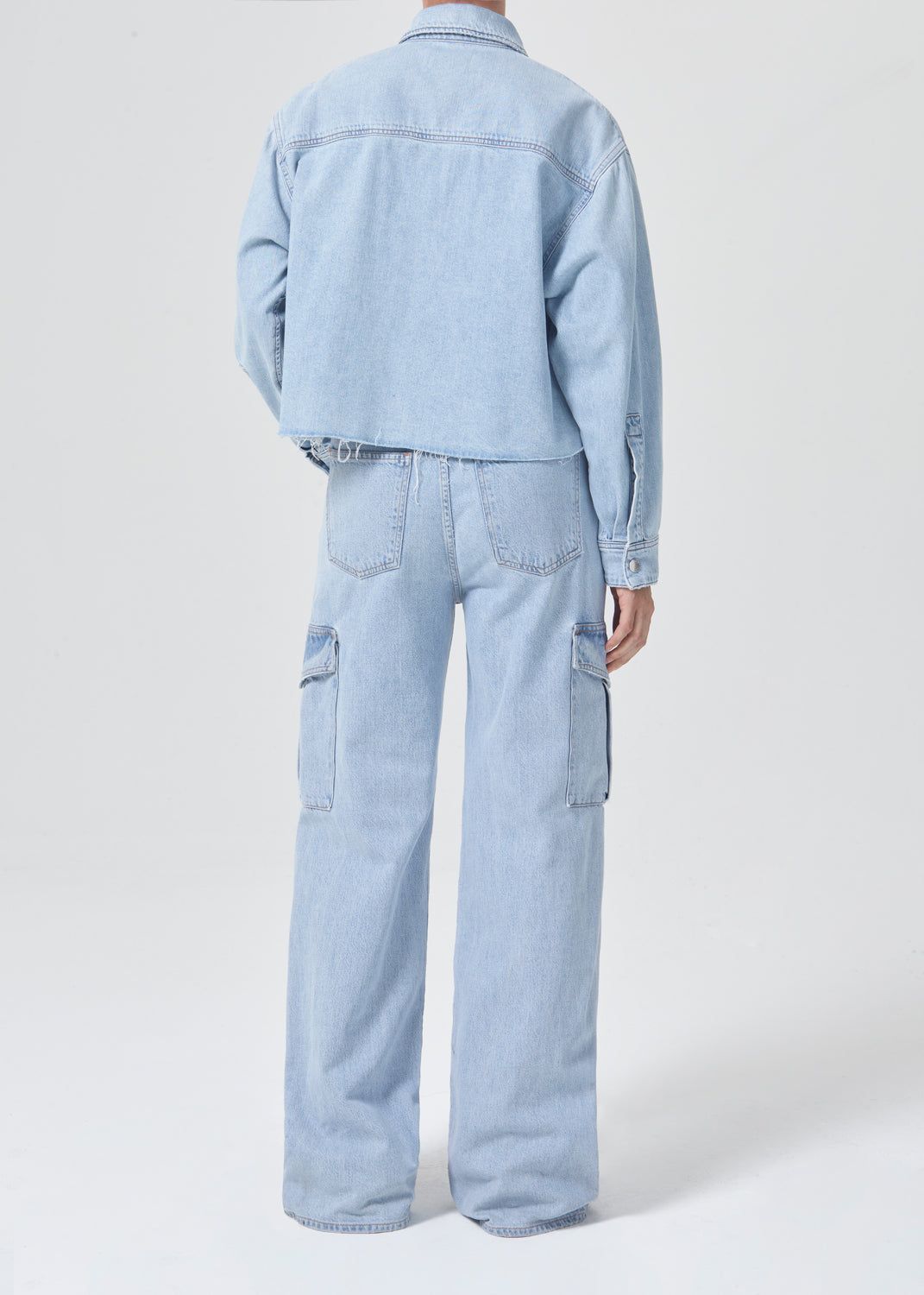 Nyx Denim Shirt in Realm sold by Agolde product image thumbnail 2