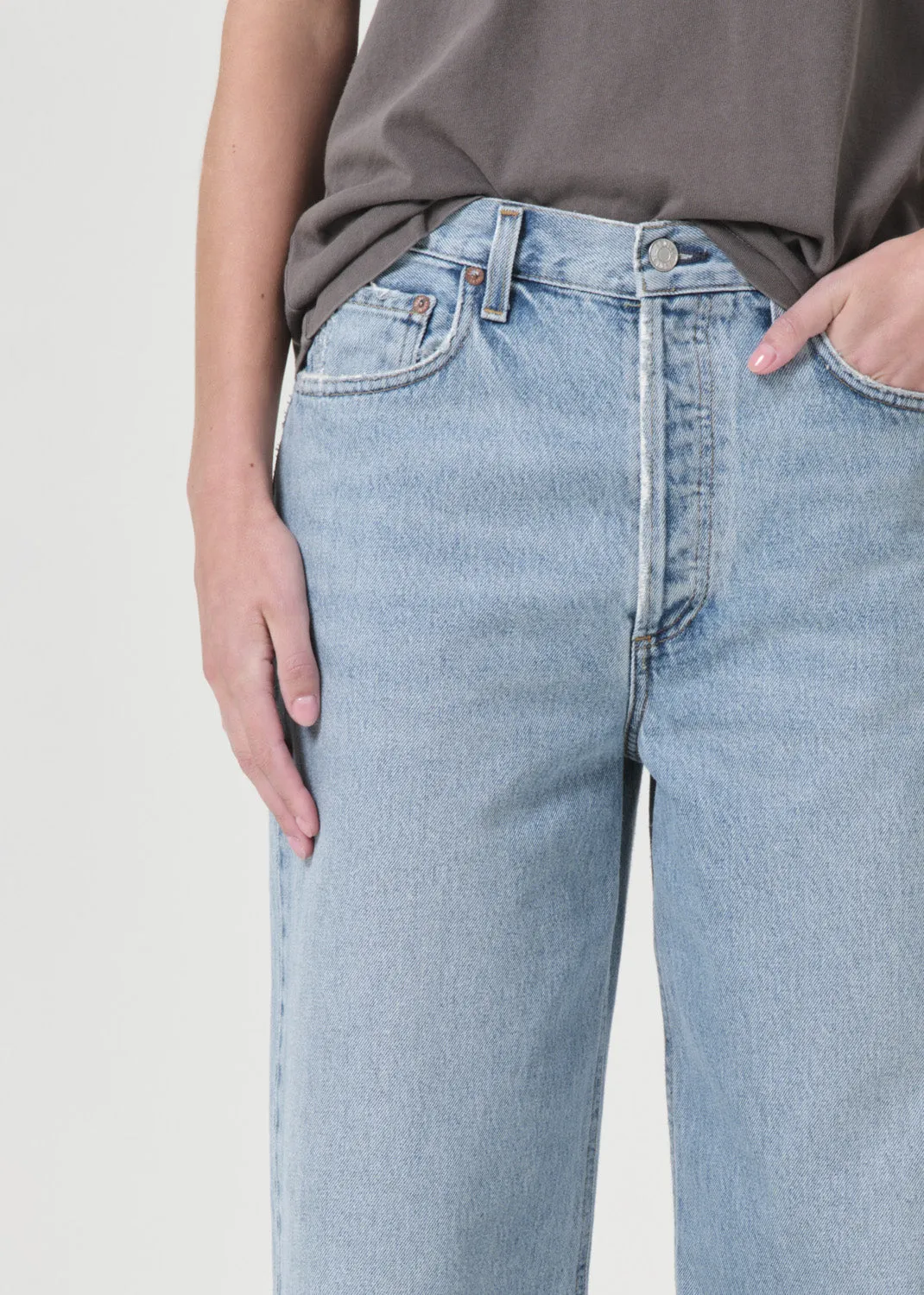 Low Slung Baggy 30.5" in Force sold by Agolde product image thumbnail 5