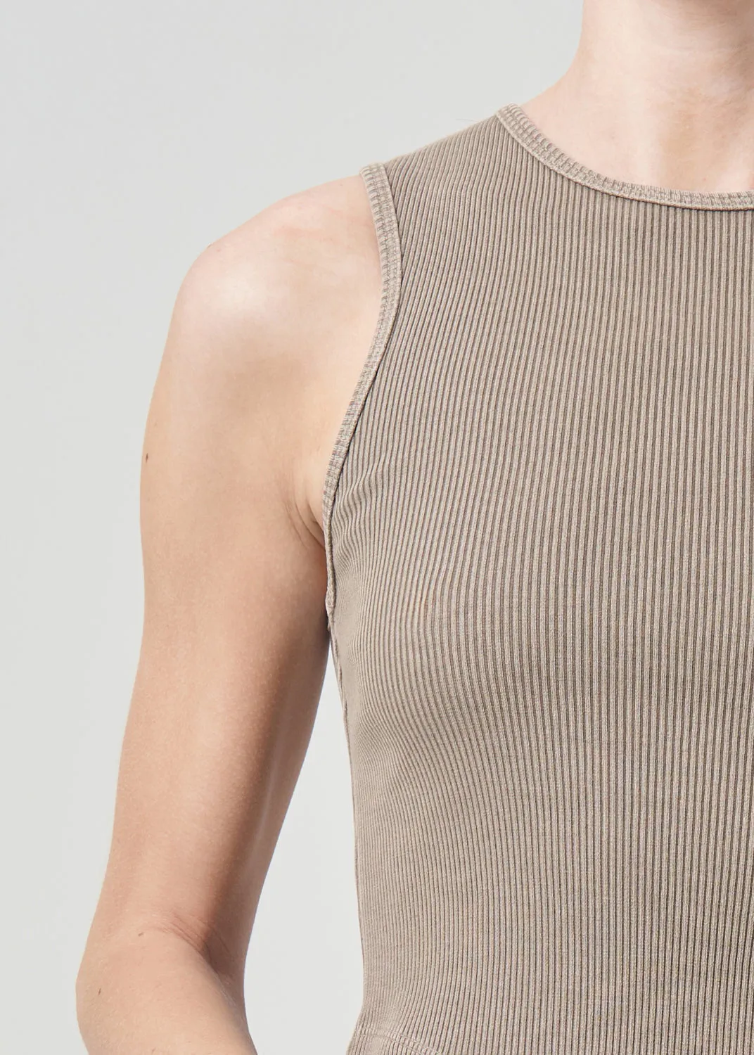 Nova Tank in Trail sold by Agolde product image thumbnail 4