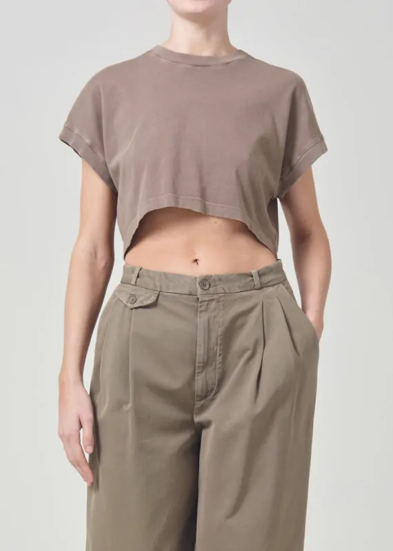 Aiden Tee in Kiln made by Agolde