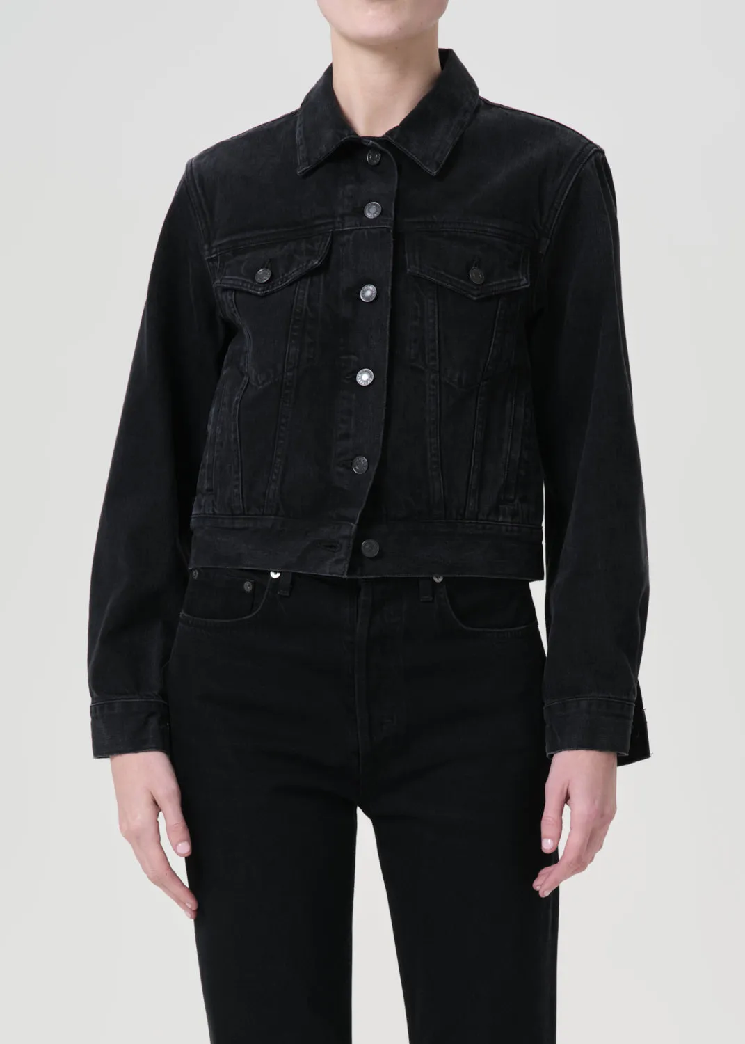 90's Jean Jacket in Rush sold by Agolde product image thumbnail 2