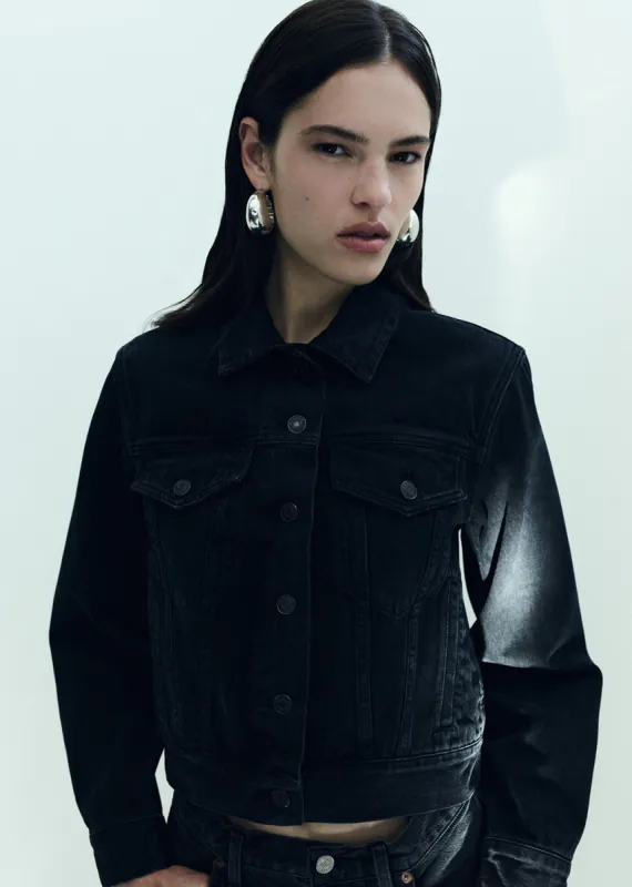 90's Jean Jacket in Rush sold by Agolde