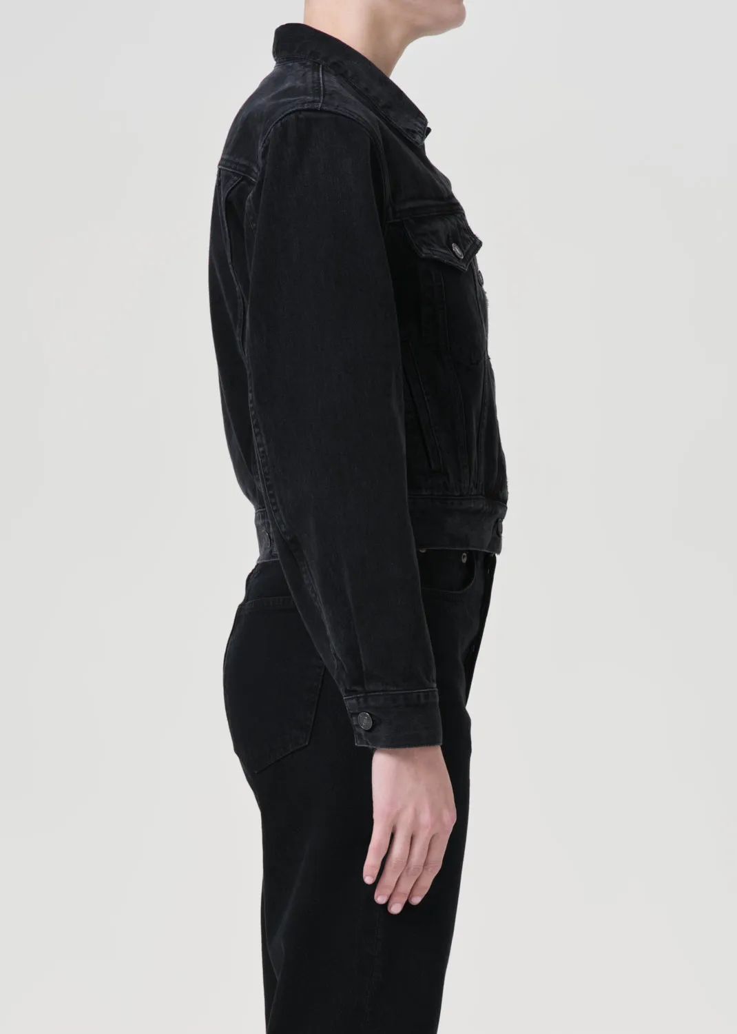 90's Jean Jacket in Rush sold by Agolde product image thumbnail 4