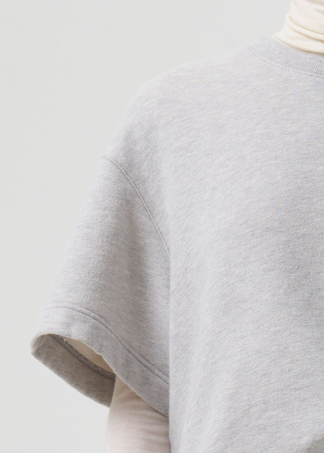 Ash Sweatshirt in Heather Grey sold by Agolde product image thumbnail 4