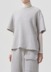 Ash Sweatshirt in Heather Grey sold by Agolde