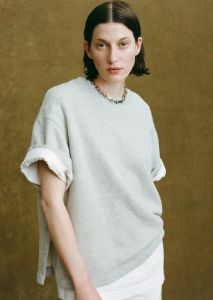 Ash Sweatshirt in Heather Grey sold by Agolde