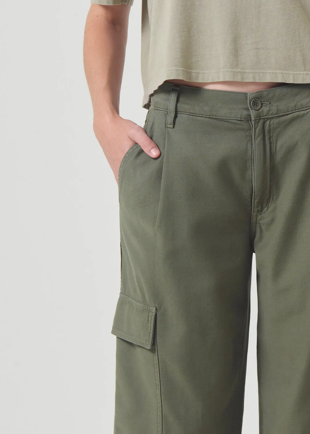 Jericho Pant in Fatigue sold by Agolde product image thumbnail 5