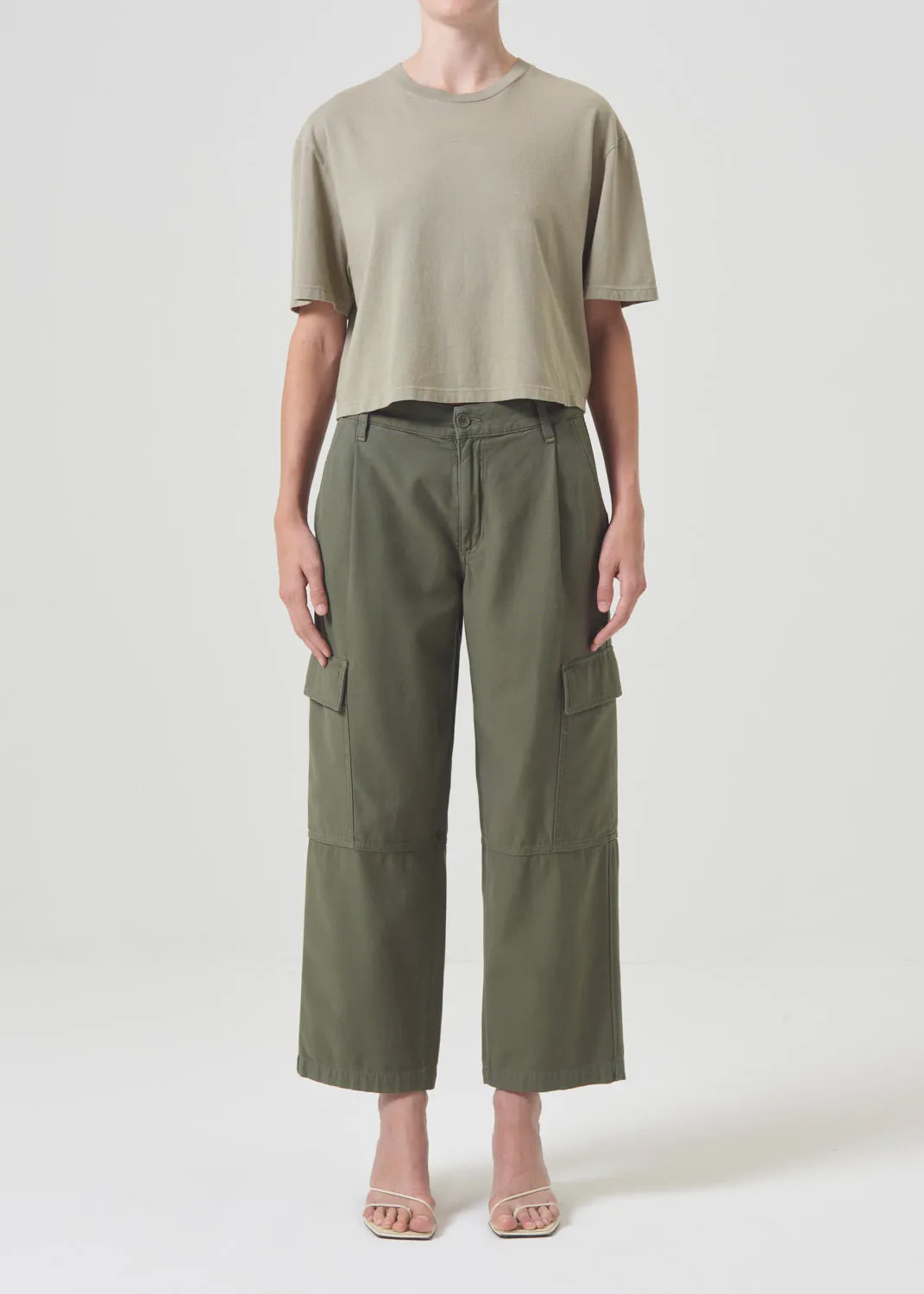 Jericho Pant in Fatigue sold by Agolde