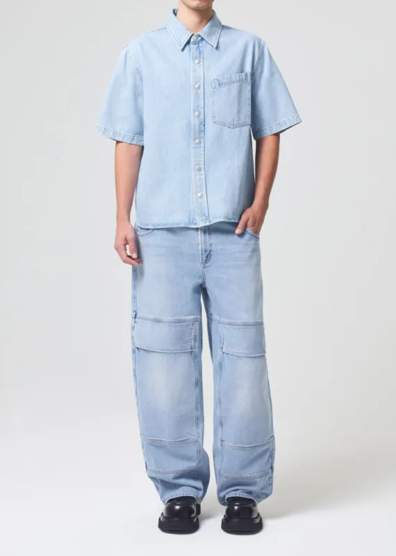 Emery Utility Jean in Conflict sold by Agolde